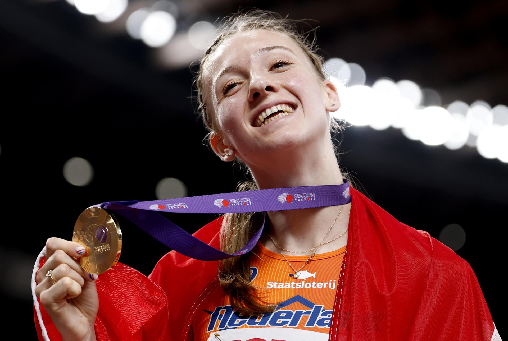 Femke Bol. EFE/EPA/FRANCK ROBICHON

