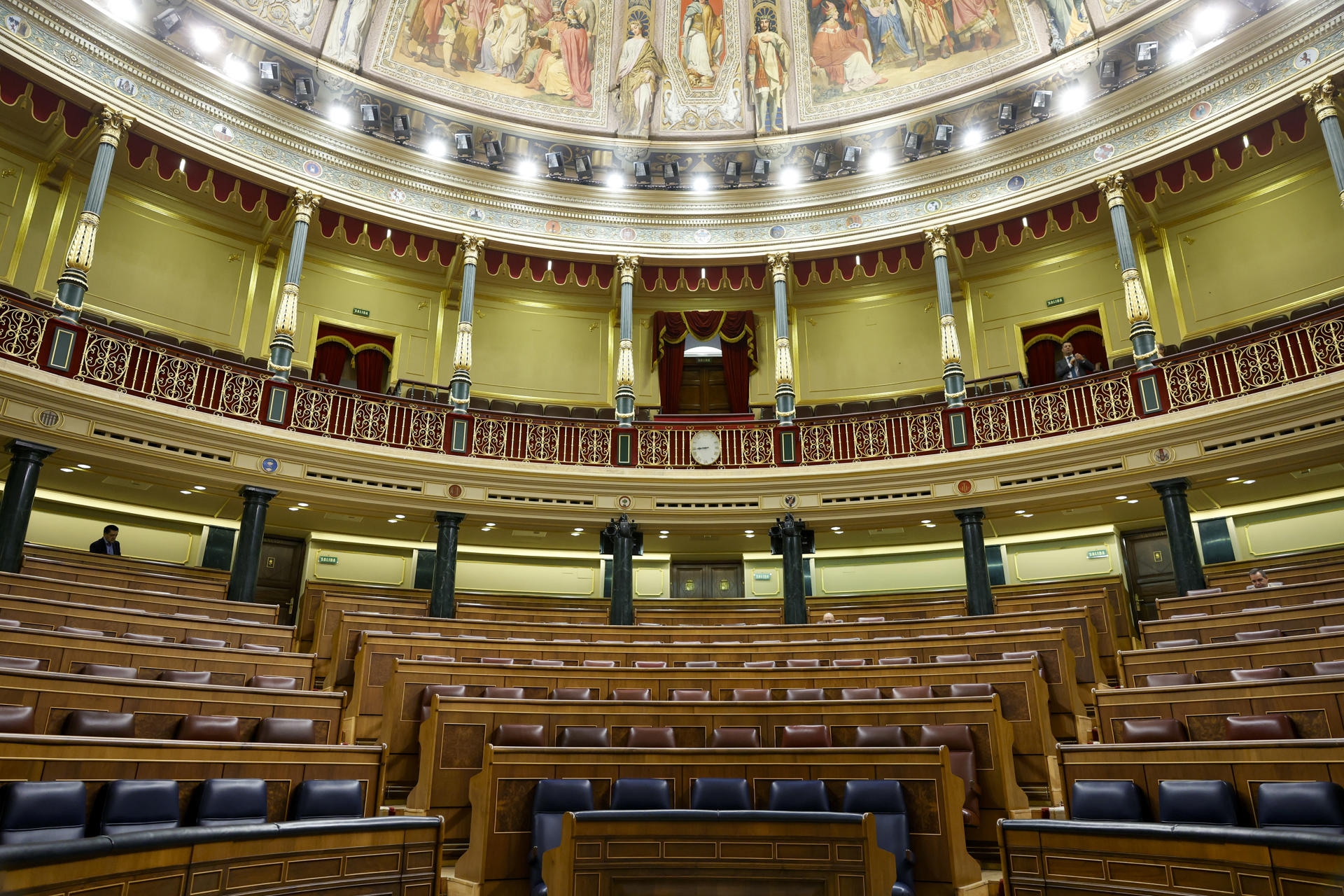 El hemiciclo del Congreso. EFE/Mariscal