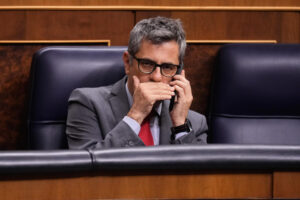 Imagen de archivo del ministro de la Presidencia, Justicia y Relaciones con las Cortes, Félix Bolaños. EFE/Borja Sánchez-Trillo