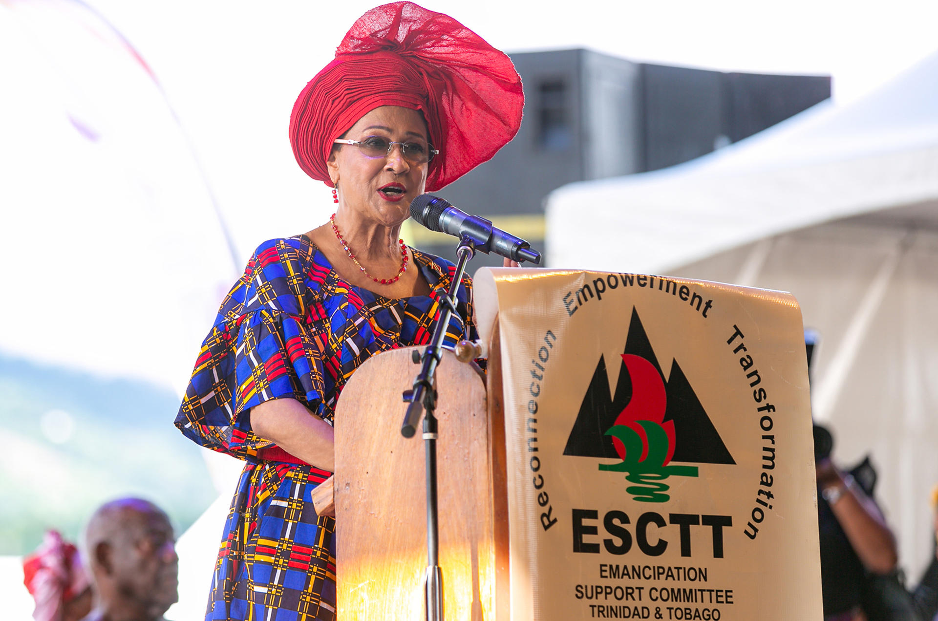 La primera ministra de Trinidad y Tobago, Kamla Persad Bissessar, en una foto de archivo. EFE/ Andrea De Silva