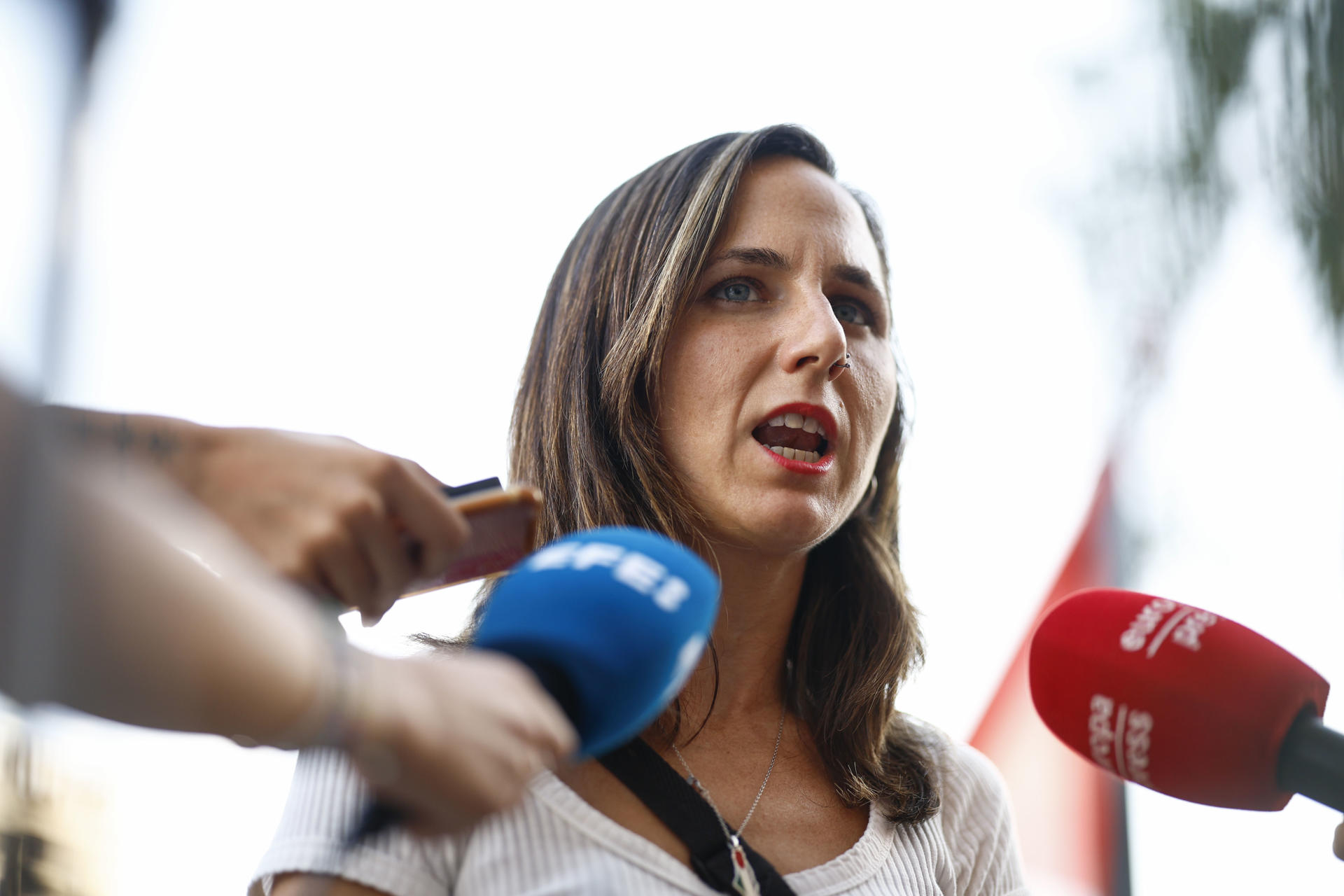 La secretaria general de Podemos, Ione Belarra,en una imagen de archivo. EFE/ Rodrigo Jiménez