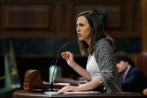 La líder de Podemos, Ione Belarra en una imagen de archivo. EFE/Chema Moya