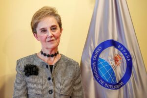Imagen de archivo de la exdirectora del CNI, Paz Esteban. EFE/Emilio Naranjo