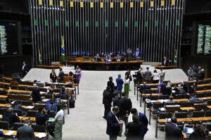 Fotografía de archivo del pleno de la Cámara de Diputados de Brasil. EFE/Andre Borges