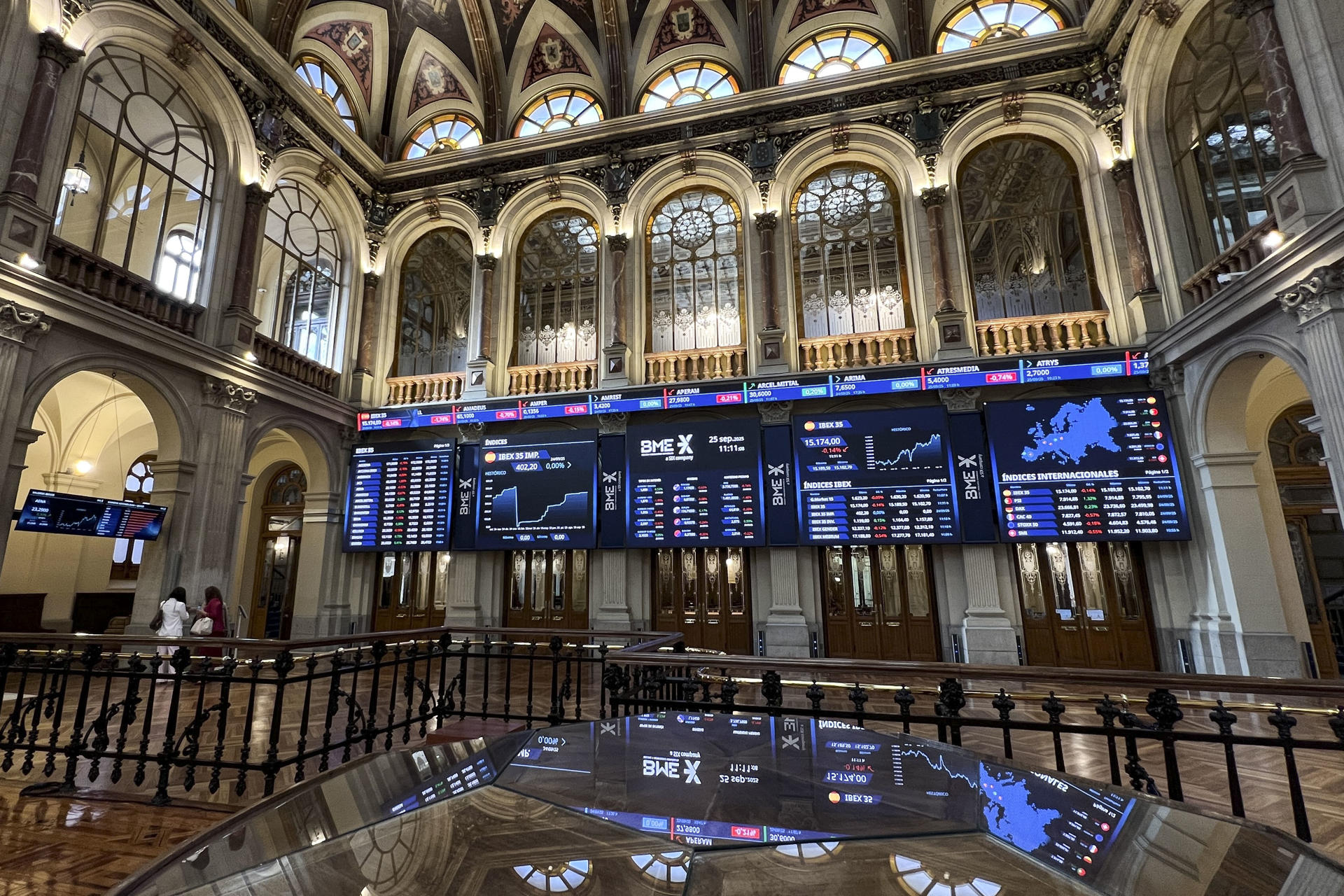 Imagen de la Bolsa de Madrid. EFE/ Altea Tejido Sánchez