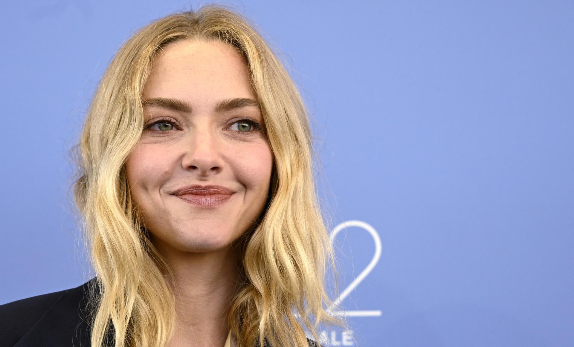 La actriz estadounidense Amanda Seyfried en el 82º Festival Internacional de Cine de Venecia, el 1 de septiembre de 2025. EFE/EPA/RICCARDO ANTIMIANI