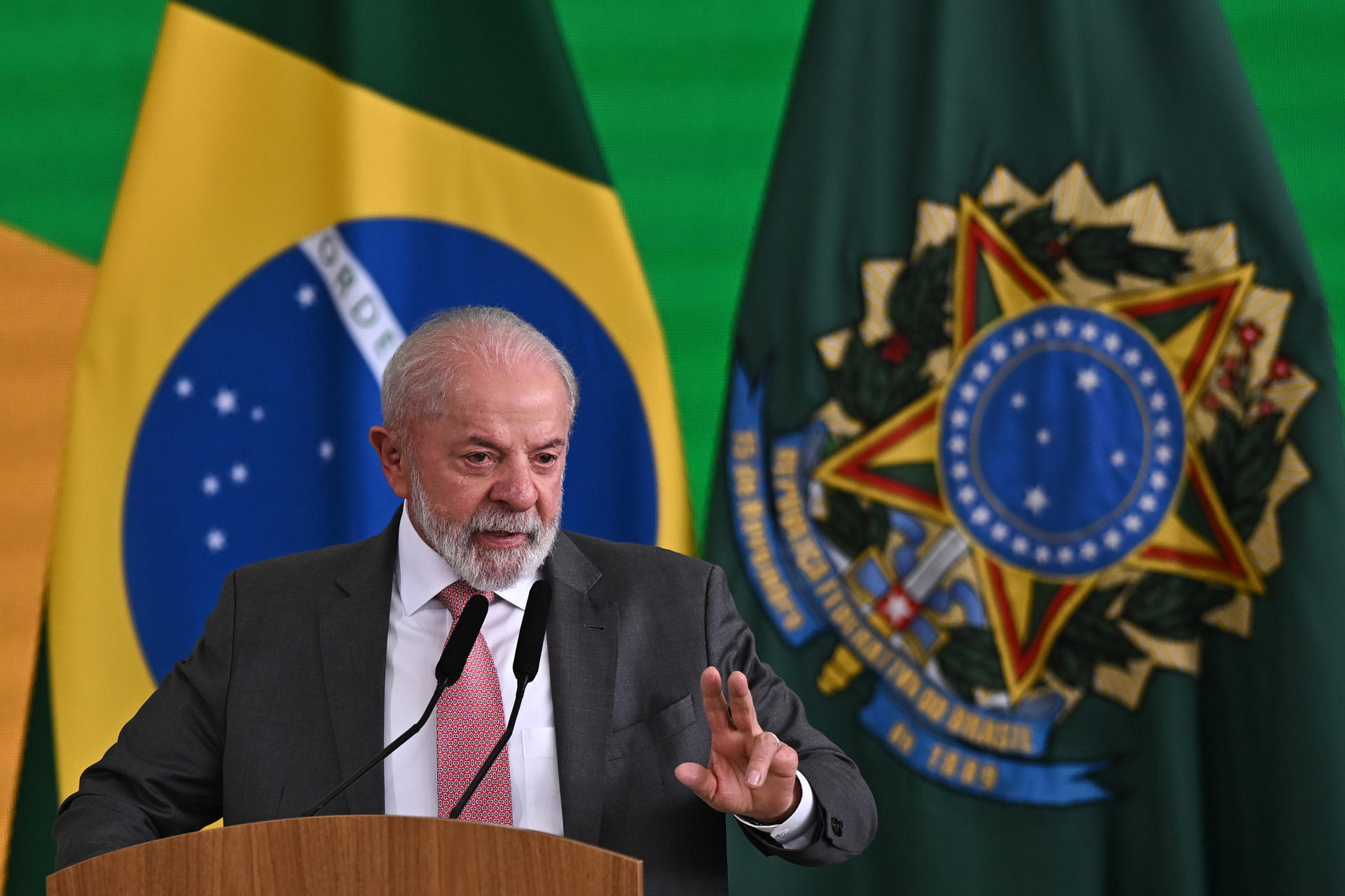 Fotografía de archivo del presidente de Brasil, Luiz Inácio Lula da Silva. EFE/ Andre Borges