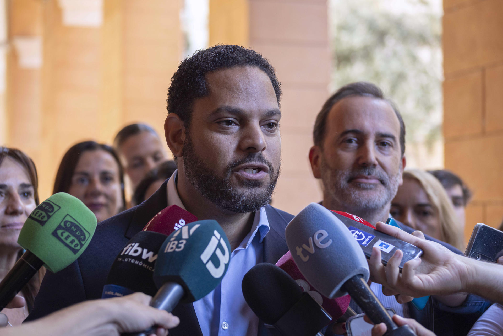 El secretario general de Vox, Ignacio Garriga. EFE/Cati Cladera