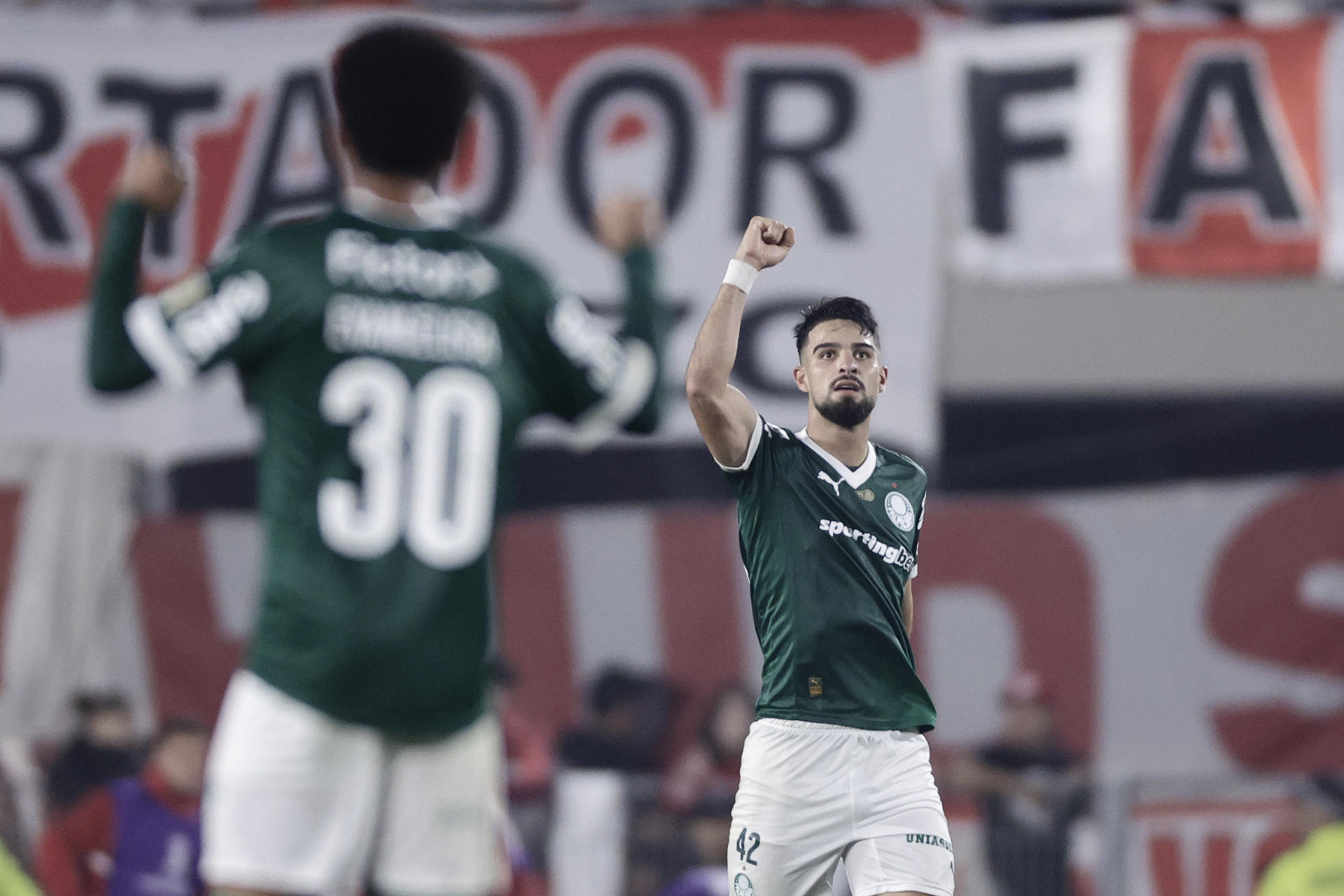 José Manuel López, jugador de Palmeiras. EFE/Juan Ignacio Roncoroni
