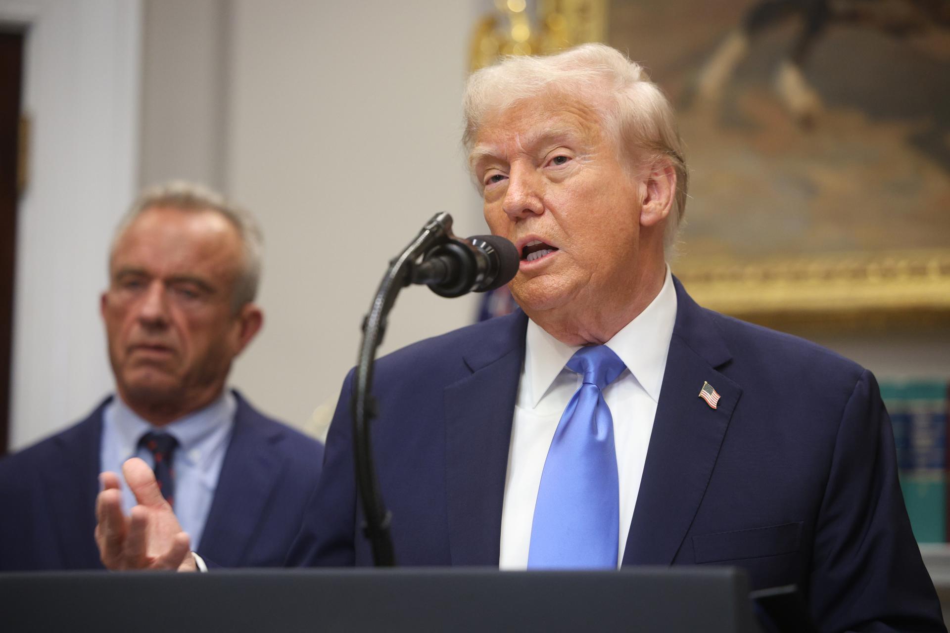 El presidente de Estados Unidos, Donald Trump. EFE/Ffrancis Chung