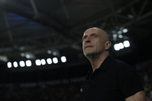 El entrenador del Levante, Julián Calero. EFE/Biel Aliño