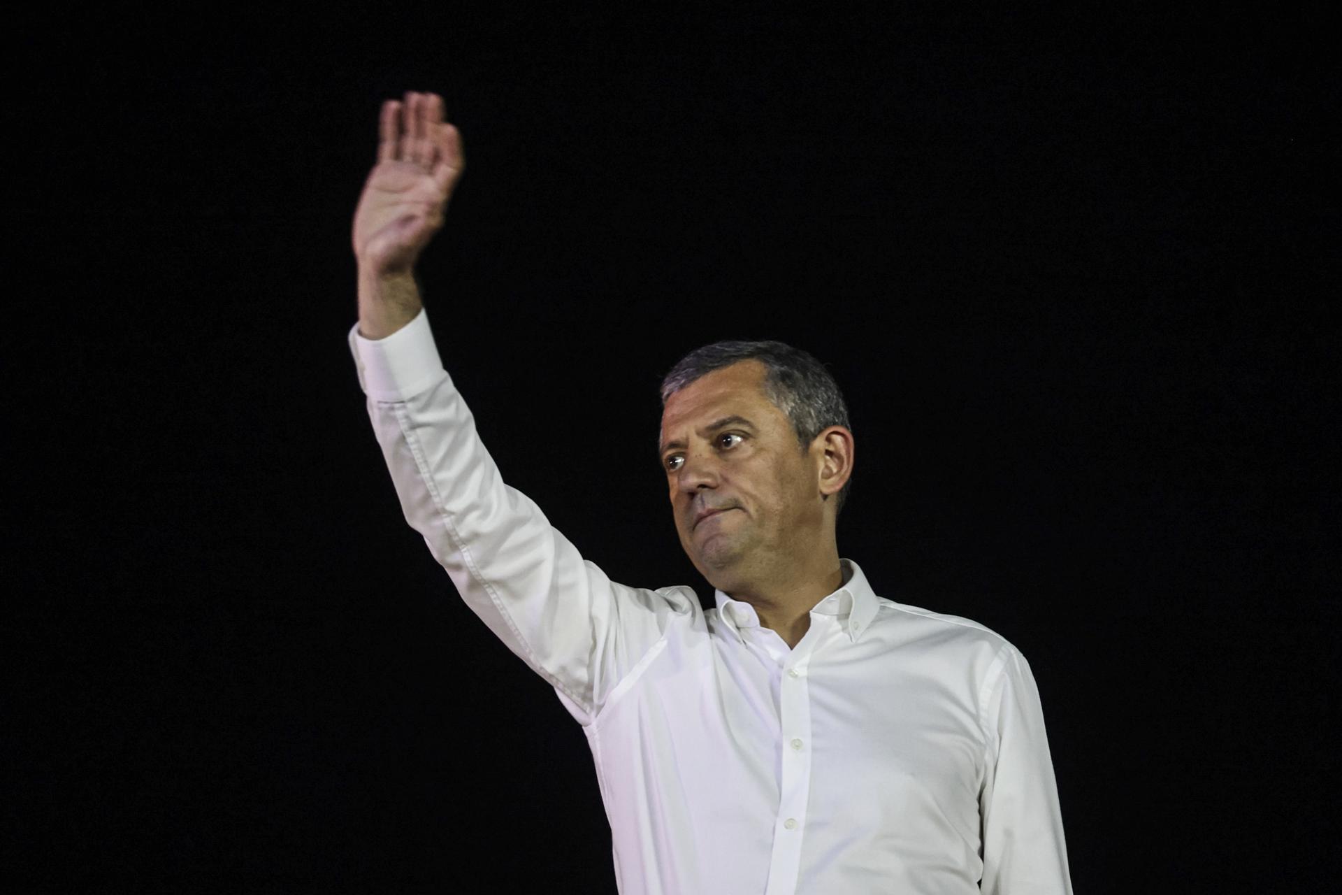 El líder del principal partido de la oposición turca, el Partido Republicano del Pueblo (CHP), Ozgur Ozel. EFE/EPA/ERDEM SAHIN