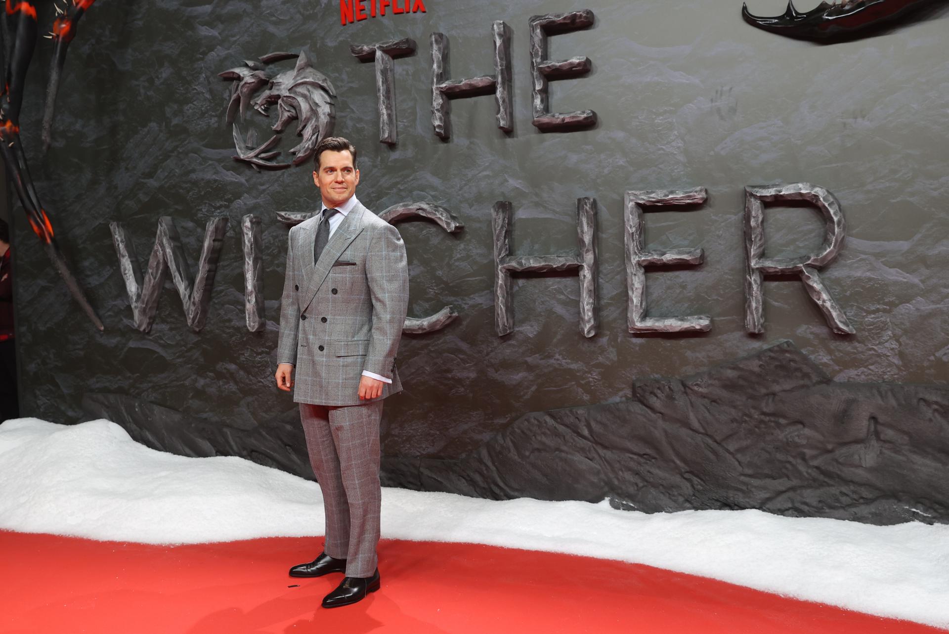 El actor británico Henry Cavill en la presentación de la segunda temporada de la serie The Witcher en una imagen de archivo. EFE/Kiko Huesca