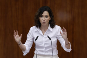 La presidenta de la Comunidad de Madrid, Isabel Díaz Ayuso en una imagen de archivo.  EFE/ Sergio Pérez