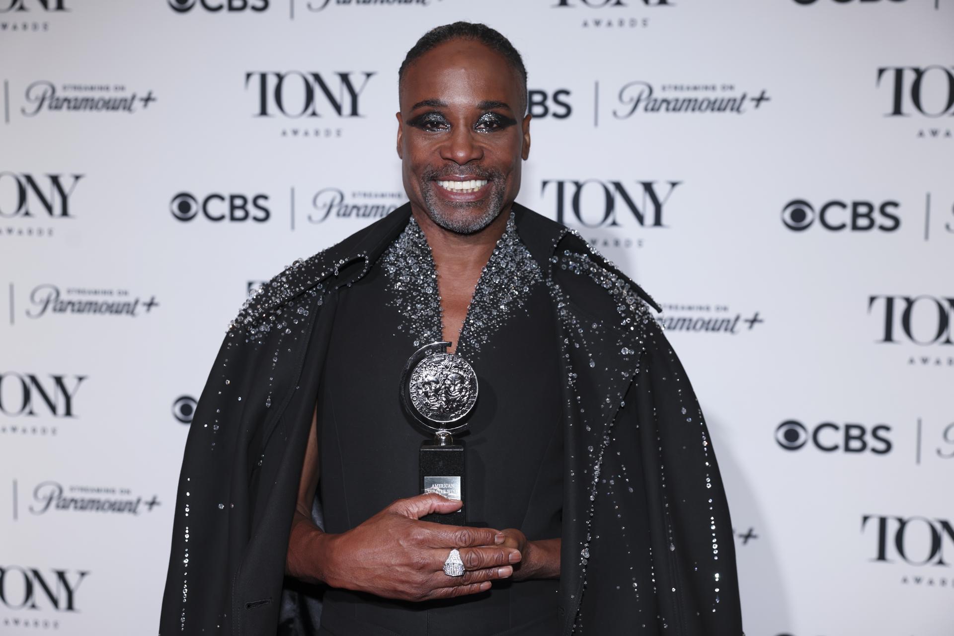 Foto de archivo del cantante y actor estadounidense Billy Porter. EFE/EPA/SARAH YENESEL