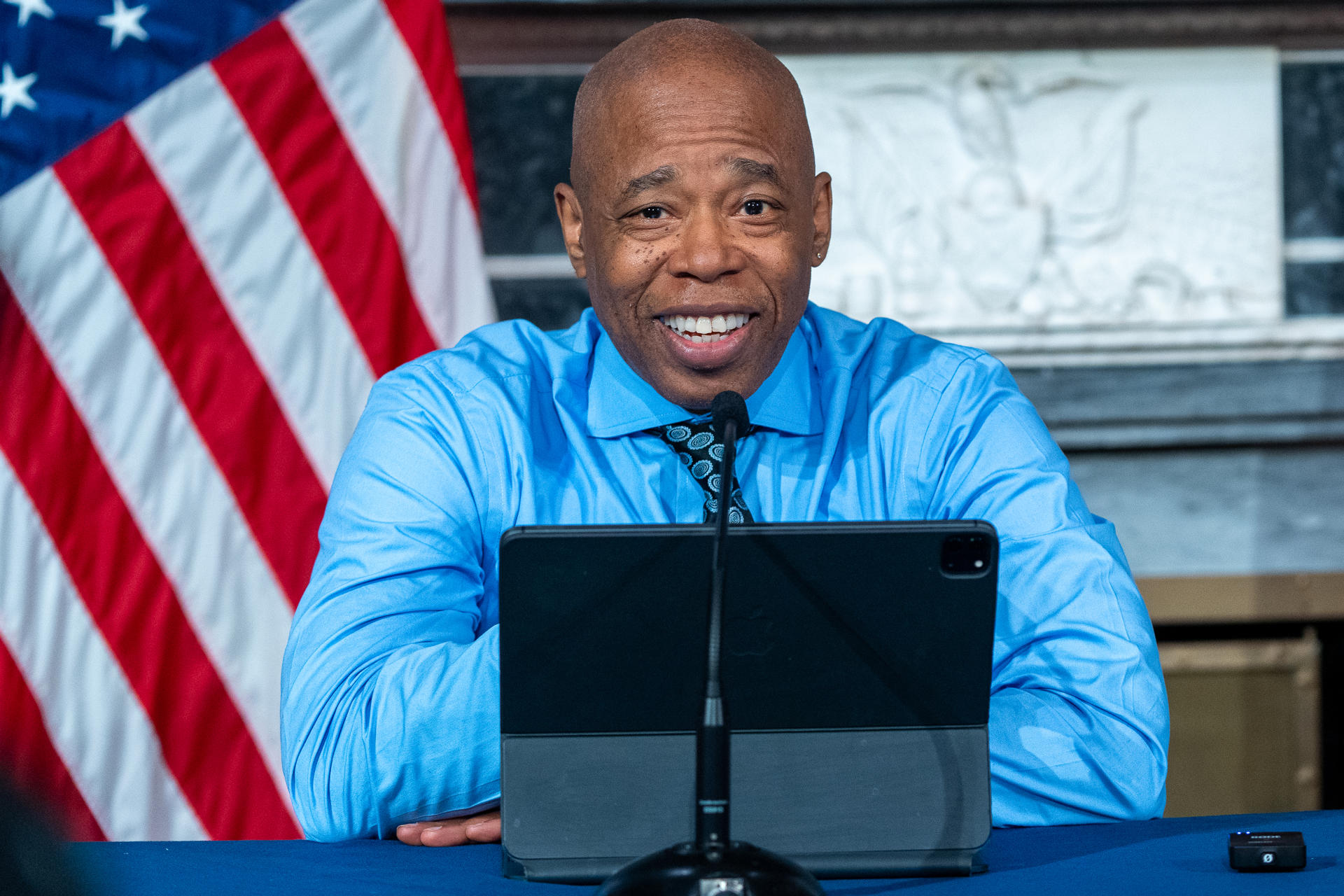 El alcalde de Nueva York, Eric Adams, en una foto de archivo. EFE/ Angel Colmenares