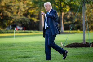 El presidente de EE.UU., Donald Trump, el 22 de septiembre de 2025. EFE/FRANCIS CHUNG / POOL