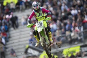 Fotografía de archivo del piloto francés Romain Febvre. EFE/EPA/GIAN EHRENZELLER