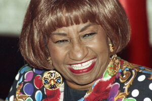 Fotografía de archivo, tomad en julio de 1993, de la legendaria cantante cubana Celia Cruz, en Bilbao (España). EFE/Txema Fernández