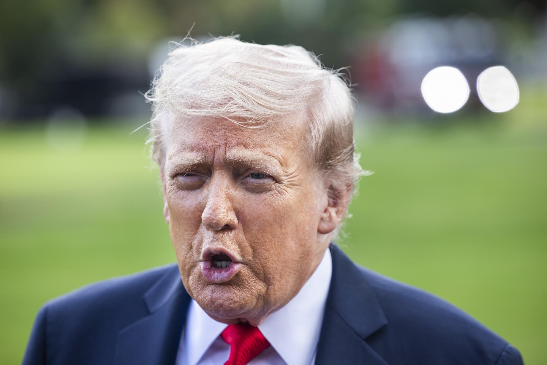 Foto de archivo del presidente de EE.UU., Donald Trump. EFE/JIM LO SCALZO