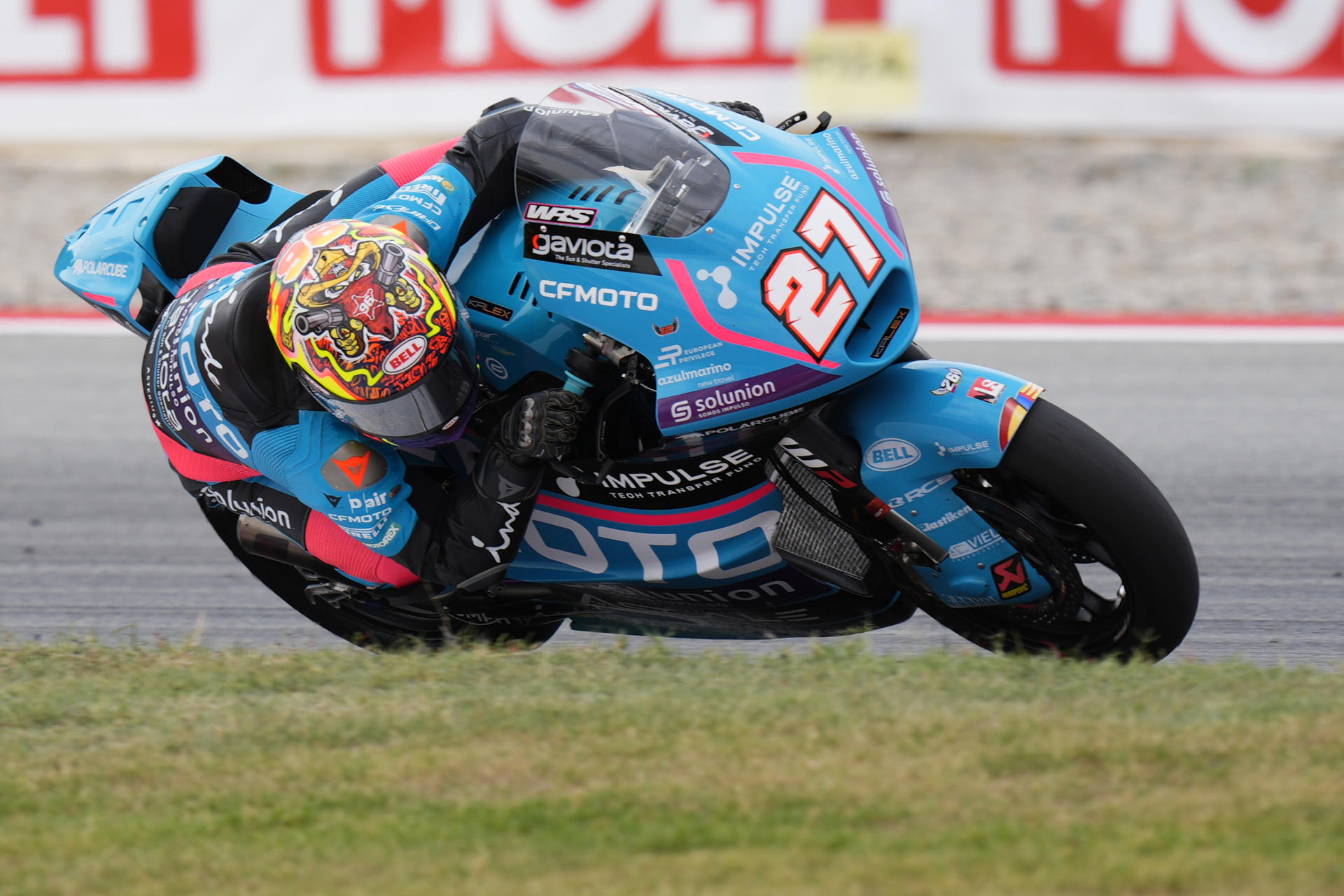 Foto de archivo del piloto español de Moto2 Daniel Holgado. EFE/ Siu Wu