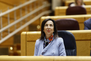 La ministra de Defensa, Margarita Robles, en una imagen de archivo. EFE/ Rodrigo Jimenez