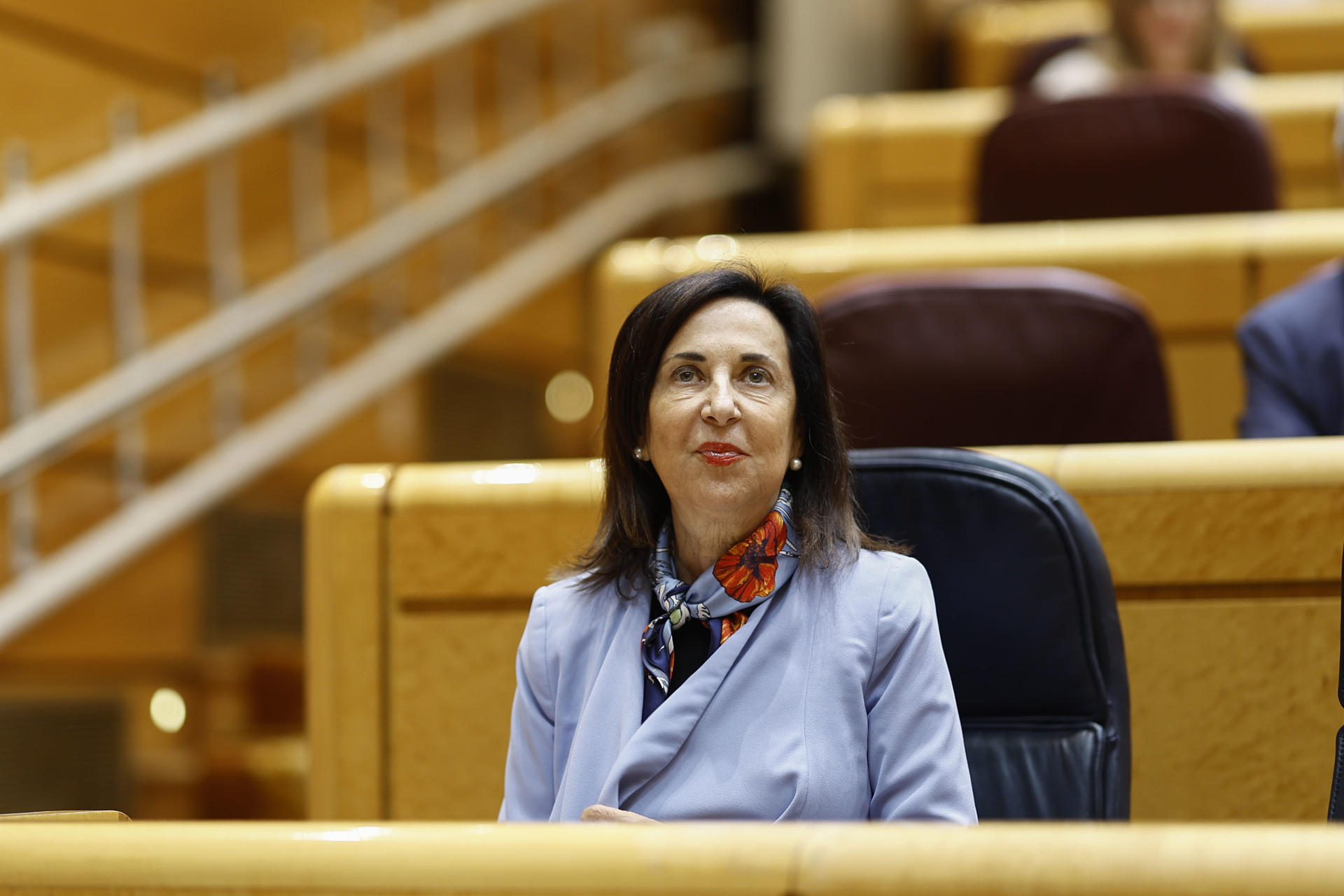 La ministra de Defensa, Margarita Robles, en una imagen de archivo. EFE/ Rodrigo Jimenez