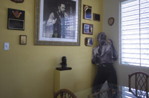 Fotografía de archivo de la casa museo del legendario cantante puertorriqueño Ismael Rivera, en San Juan (Puerto Rico). EFE/Thais Llorca