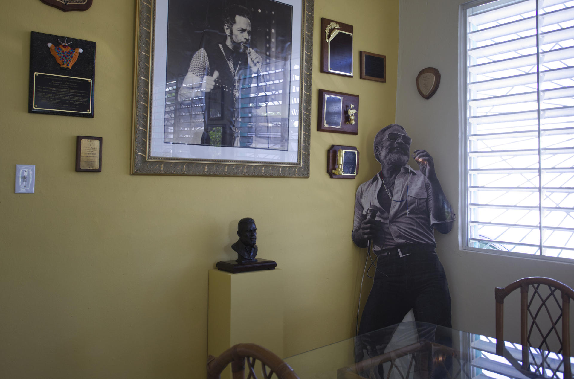 Fotografía de archivo de la casa museo del legendario cantante puertorriqueño Ismael Rivera, en San Juan (Puerto Rico). EFE/Thais Llorca
