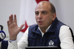 El nuevo magistrado de la Corte Constitucional de Colombia Carlos Camargo Assis en una foto de archivo. EFE/Bienvenido Velasco