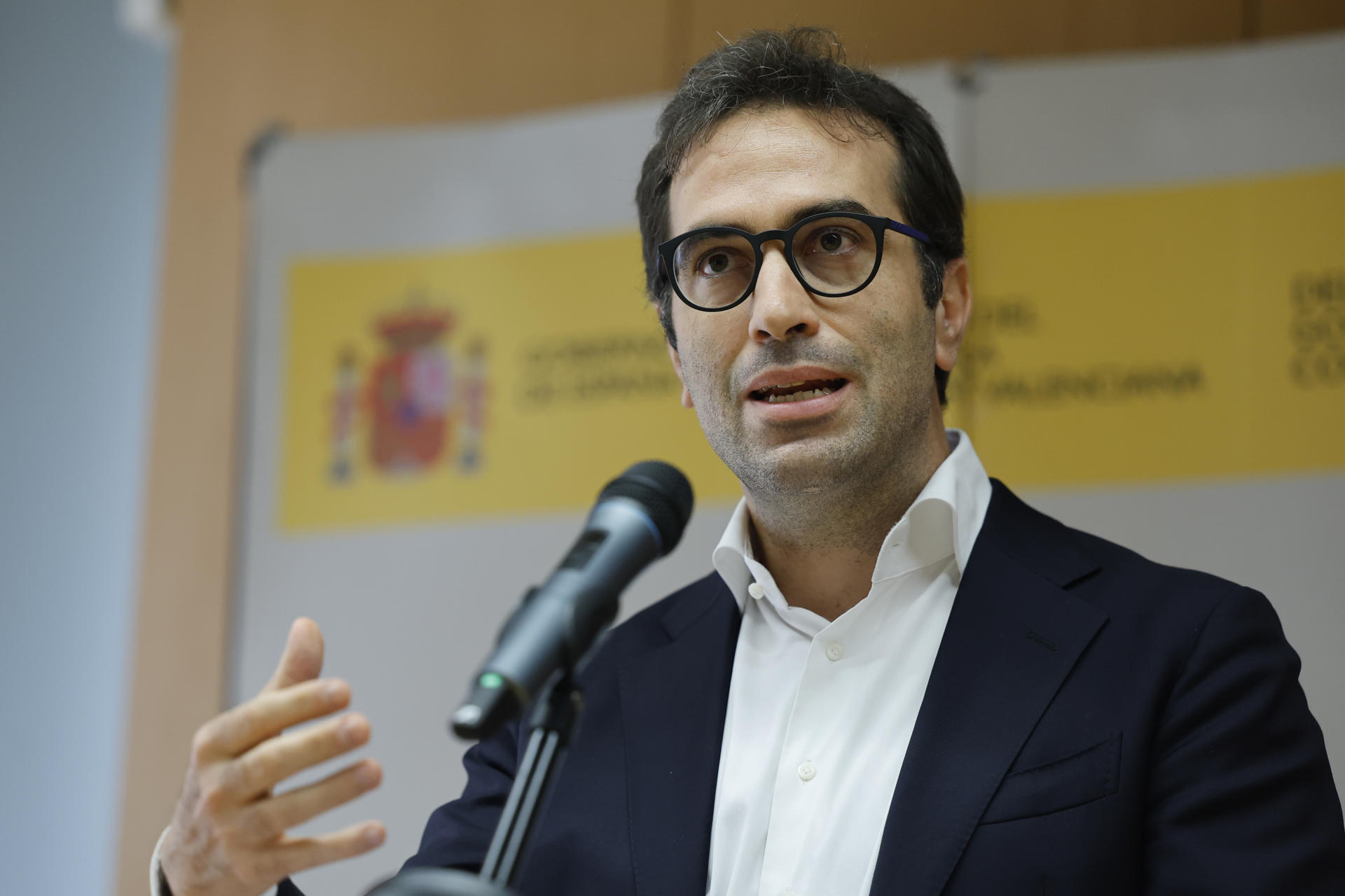 Imagen de archivo del ministro de Economía, Comercio y Empresa, Carlos Cuerpo. EFE/Ana Escobar