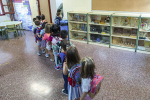 Imagen de Archivo de una clase de primaria. EFE/Ismael Herrero
