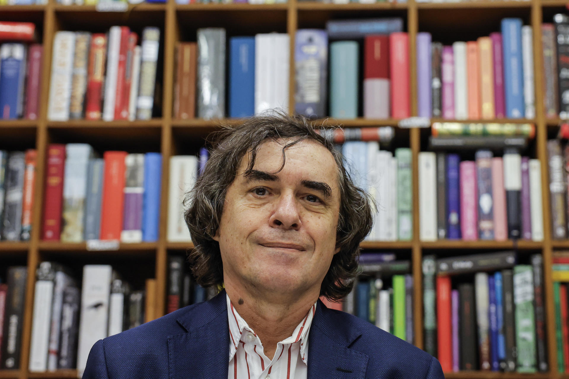 Fotografía de archivo del poeta y novelista rumano Mircea Cărtărescu. EFE/Lavandeira Jr