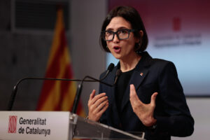 La consellera de Interior de la Generalitat, Núria Parlon, en una fotografía de archivo. EFE/ Toni Albir
