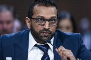 Fotografía de archivo del director del FBI, Kash Patel, durante una audiencia ante un comité del Senado estadounidense, en Washington DC (EE.UU.). EFE/Jim Lo Scalzo