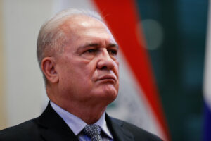 Foto de archivo del Fiscal General del Estado de Paraguay, Emiliano Rolón. EFE/ Juan Pablo Pino