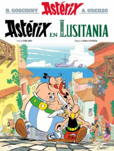 La portada del nuevo álbum 'Astérix en Lusitania' se asemeja a "una de esas postales que se envían durante las vacaciones" y que "despiertan las ganas de ir a Portugal", lo cuenta el guionista Fabrice Caro, en una nota remitida a EFE por Éditions Albert René/Salvat, donde desvela la cubierta del álbum número 41. EFE