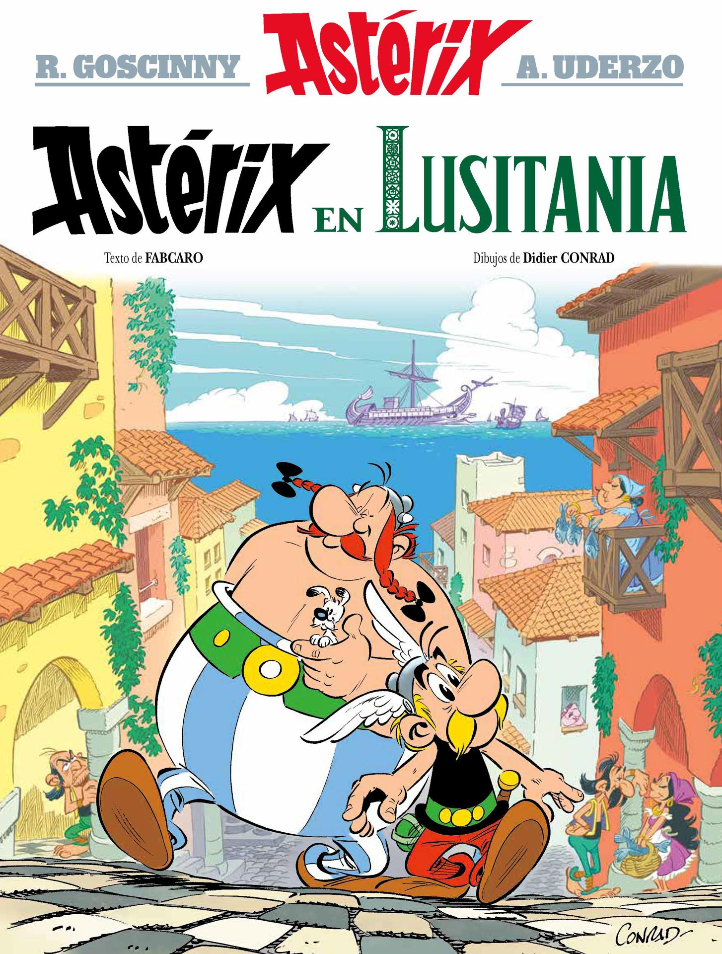 La portada del nuevo álbum 'Astérix en Lusitania' se asemeja a "una de esas postales que se envían durante las vacaciones" y que "despiertan las ganas de ir a Portugal", lo cuenta el guionista Fabrice Caro, en una nota remitida a EFE por Éditions Albert René/Salvat, donde desvela la cubierta del álbum número 41. EFE