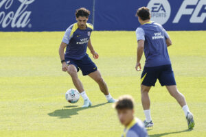 Cardoso, en una foto de archivo durante el entrenamiento. EFE/Chema Moya