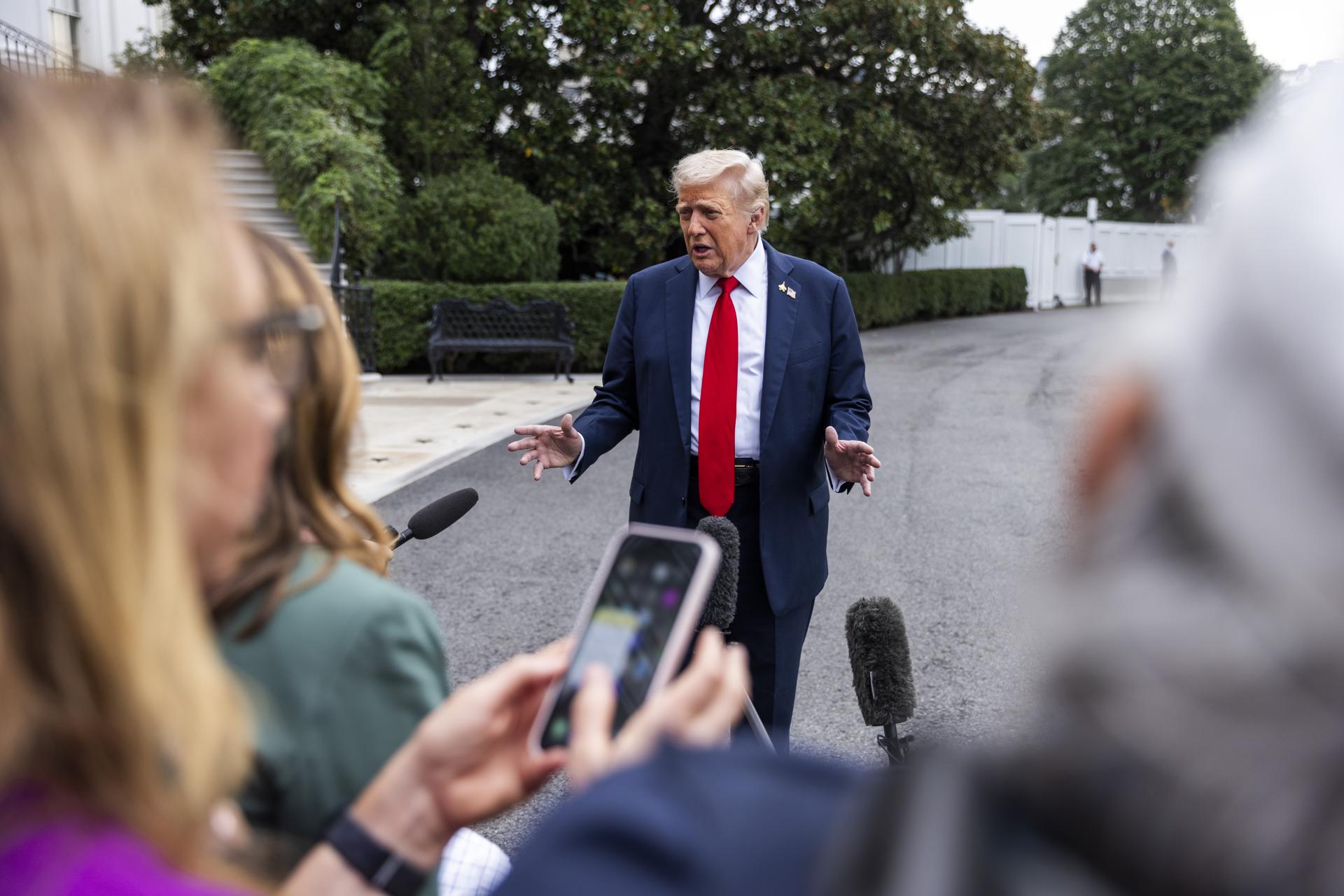 El presidente de Estados Unidos, Donald Trump. EFE/Jim Lo Scalzo