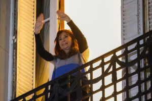 Foto de archivo de la expresidenta de Argentina Cristina Fernández. EFE/Juan Ignacio Roncoroni