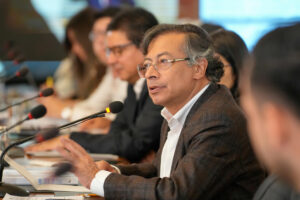 Fotografía de archivo cedida por la Presidencia de Colombia de su mandatario, Gustavo Petro. EFE/ Presidencia de Colombia
