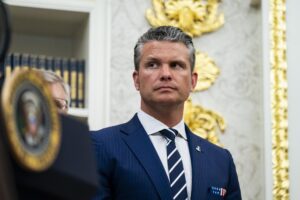 El secretario de Defensa de EE.UU., Pete Hegseth. EFE/Al Drago
