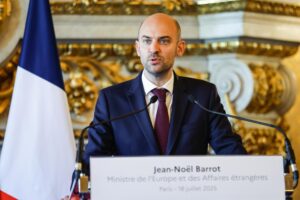 Foto de archivo del ministro francés de Asuntos Exteriores, Jean-Noel Barrot. EFE/EPA/MOHAMMED BADRA