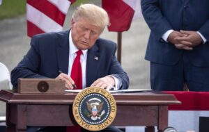 Fotografía de archivo del presidente Donald J. Trump. EFE/CRISTOBAL HERRERA-ULASHKEVICH
