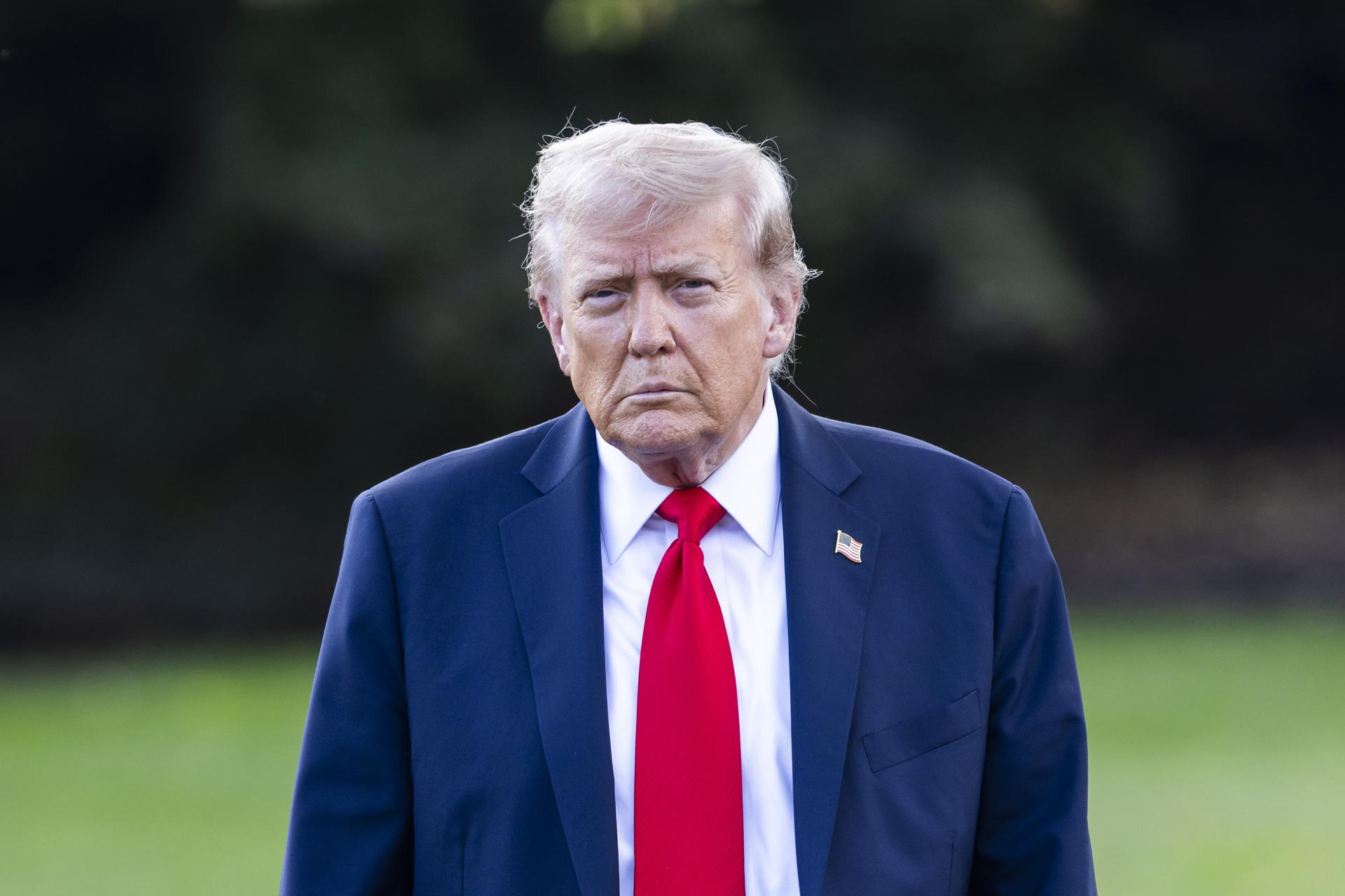 El presidente de EE.UU., Donald Trump. EFE/EPA/JIM LO SCALZO