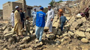 Al menos 600 personas han muerto y unas 2.000 han resultado heridas después de que un fuerte terremoto de magnitud 6,0 y varias réplicas sacudieran en la noche del domingo el este de Afganistán, informaron este lunes fuentes oficiales. El Servicio Geológico de Estados Unidos (USGS) situó el epicentro del sismo principal, de magnitud 6,0, a 27 kilómetros al este de la provincia de Nangarhar y a una profundidad de ocho kilómetros, lo que suele amplificar el poder de destrucción.EFE/Cuenta de X de la UNMigration en Afganistán ***SOLO USO EDITORIAL/SOLO DISPONIBLE PARA ILUSTRAR LA NOTICIA QUE ACOMPAÑA (CRÉDITO OBLIGATORIO)***