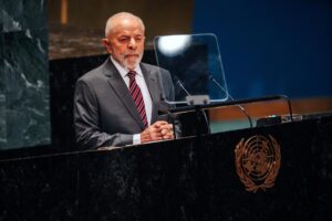 Foto de archivo del presidente de Brasil, Luiz Inácio Lula da Silva, en la ONU. EFE/EPA/OLGA FEDROVA