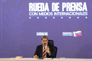 Fotografía de archivo del presidente de Venezuela, Nicolás Maduro. EFE/ Ronald Peña