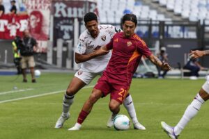 El argentino Paulo Dybala, atacante del Roma, en el partido ante el Torino FC EFE/EPA/GIUSEPPE LAMI